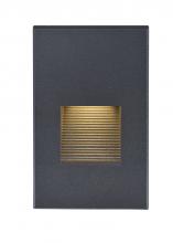  65/402 - LED Vertical Step Light - 3W - 3000K - Bronze Finish - 277V