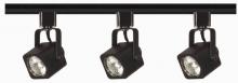  TK346 - 3 Light - MR16 - Square Track Kit - 4 foot Track - Line Voltage - Black