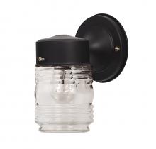  M50063BK - 1-Light Outdoor Wall Lantern in Black