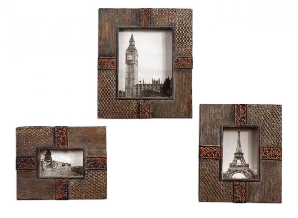 Reece Antique Photo Frames, Set/3