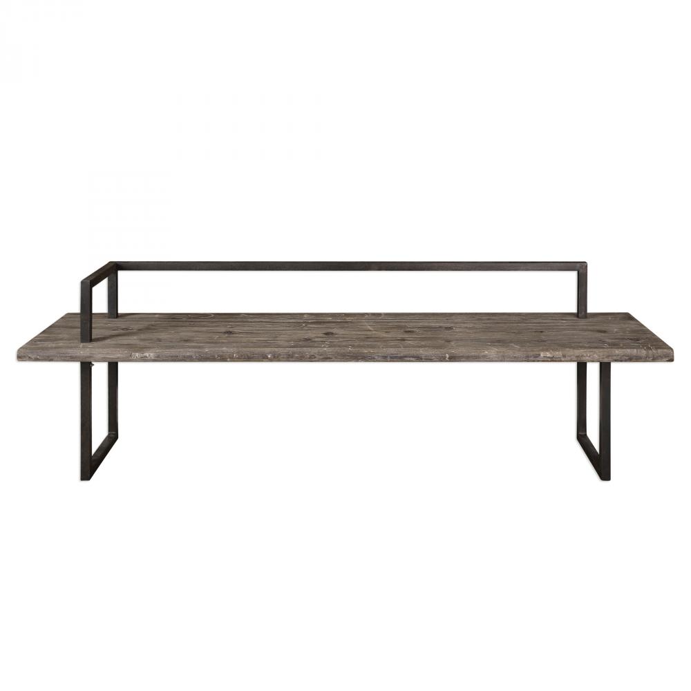 Uttermost Herbert Reclaimed Wood Bench