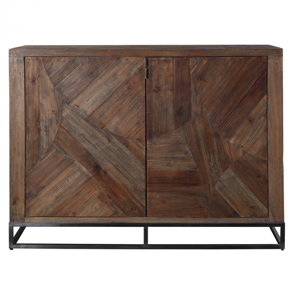 Uttermost Evros Reclaimed Wood 2 Door Cabinet