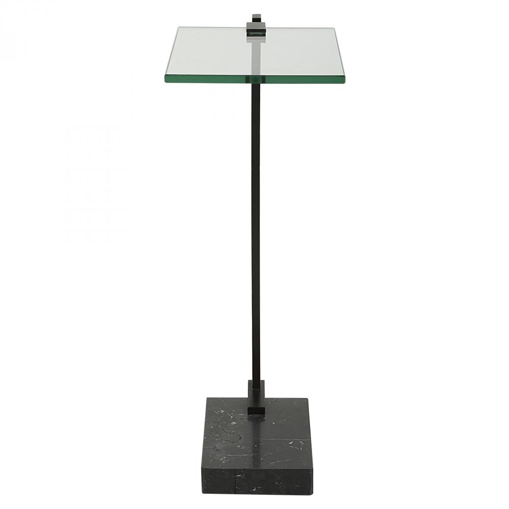 Uttermost Butler Black Accent Table