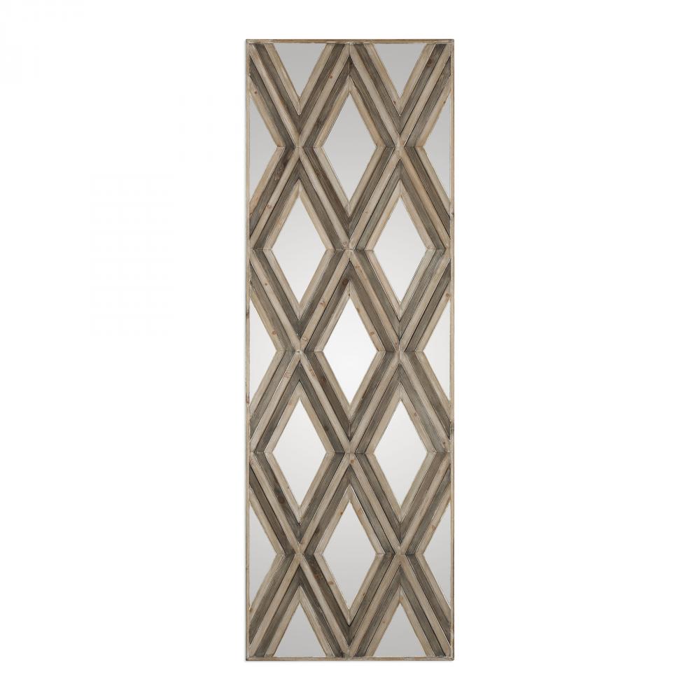 Uttermost Tahira Geometric Argyle Pattern Wall Mirror