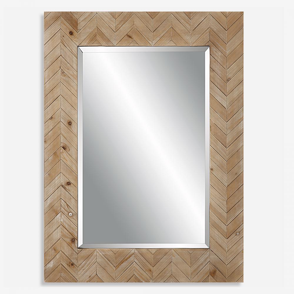 Uttermost Demetria Wooden Mirror, Small