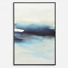  32307 - Waves Framed Canvas Abstract Art