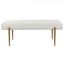  23572 - Uttermost Olivier White Bench