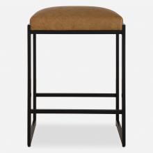  23446 - Uttermost Atticus Black Counter Stool