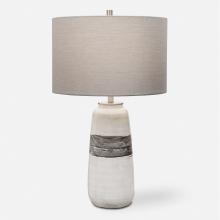  28392-1 - Uttermost Comanche White Crackle Table Lamp