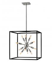  46314BLK-PN - Large Open Frame Pendant