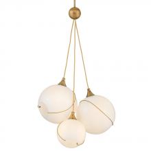  30304HBR-CO - Large Three Light Pendant