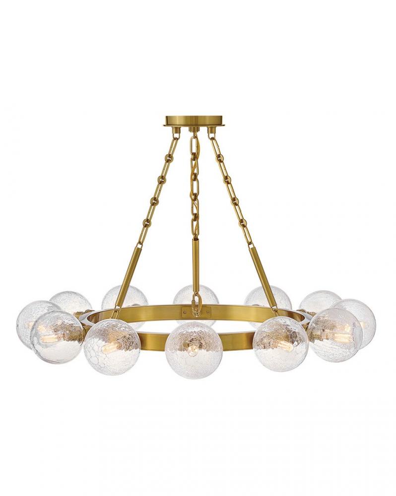 Medium Single Tier Chandelier