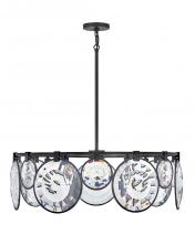  FR31265BLK - Medium Drum Chandelier