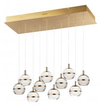 ET2 E24599-93NAB - Swank-Multi-Light Pendant